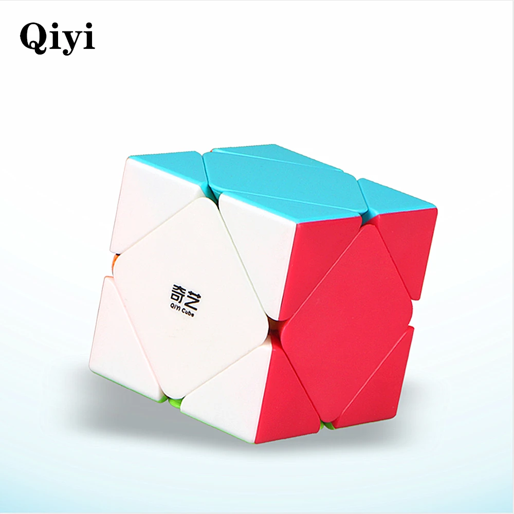 

QiYi QiCheng 3x3 Skewb Spee Magic Cube QiCheng 3x3 Skewb Positioning QiYi QiCheng 3x3 Skew Puzzle Magic Cube Skewed Cubo Magico