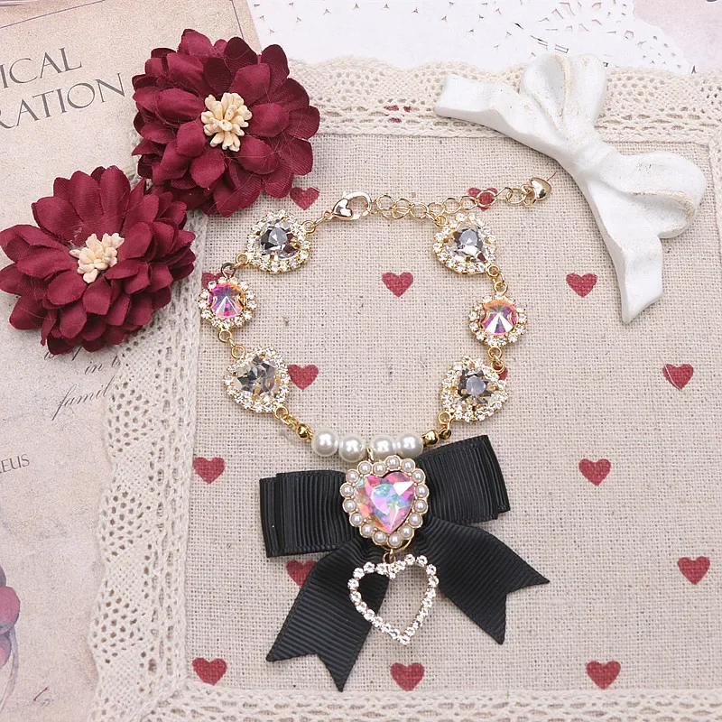 Аксессуары из бусин для женщин милые женские браслеты в японском стиле девушек с