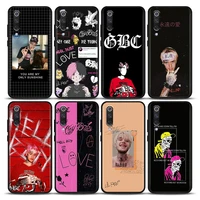 lil peep hellboy love phone case for xiaomi mi 9 9t pro se mi 10t 10s mia2 lite cc9 note 10 pro 5g soft silicone