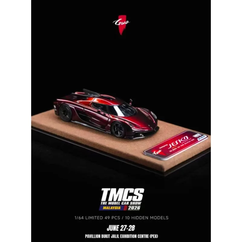 Модель автомобиля GUO 1:64 TMCS Malaysia, лимитированная серия, с эффектом изменения цвета, из смолы. (art.: 3920dbb8233fc) - 3920dbb8233fc