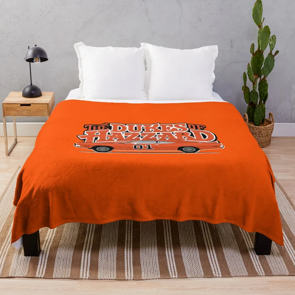 

General Lee / The General / Dukes of Hazzard Throw Blanket For Sofa Thin Weighted Blanket Summer Bedding Blankets