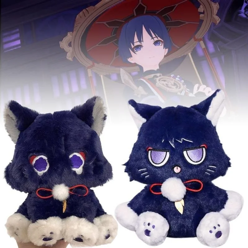 

Game Genshin Impact Plush Toy Scaramouche Plush Doll Anime Kunikuzushi Cosplay Wanderer Plush Doll Soft Stuffed Pillow Toy Gift