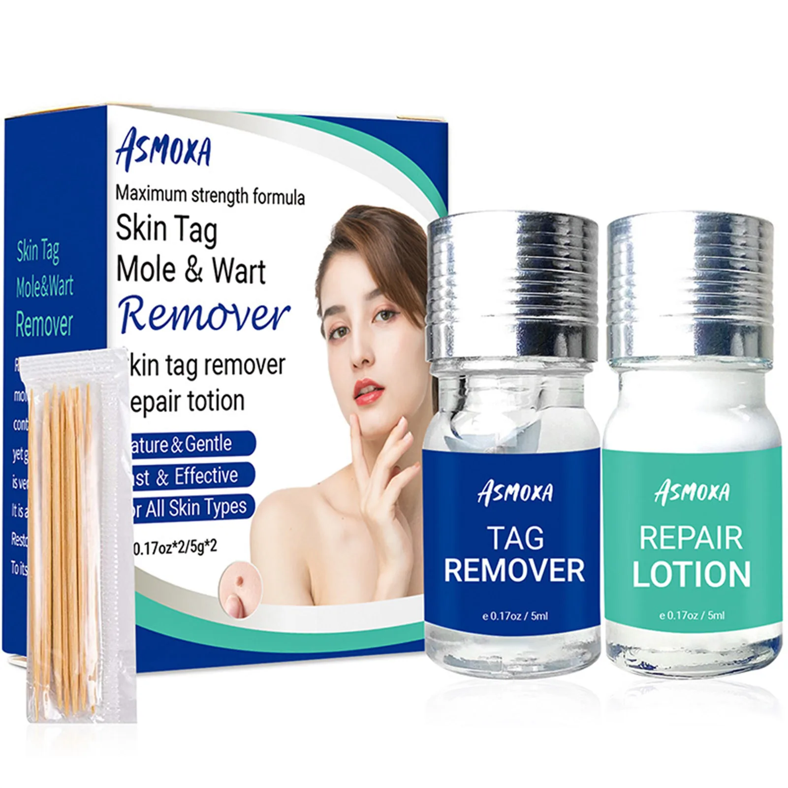 

Mole Remover and Repair Lotion Set Mole Remover and Repair Lotion Set Instant Removal Mole Foot Corn Repair Tool Fast and