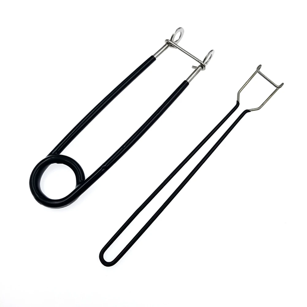 

2pcs Stainless Steel Fish Mouth Spreader Piler Opener Fish Hook Remover Stainless Steel fishing 2pcs/set durable