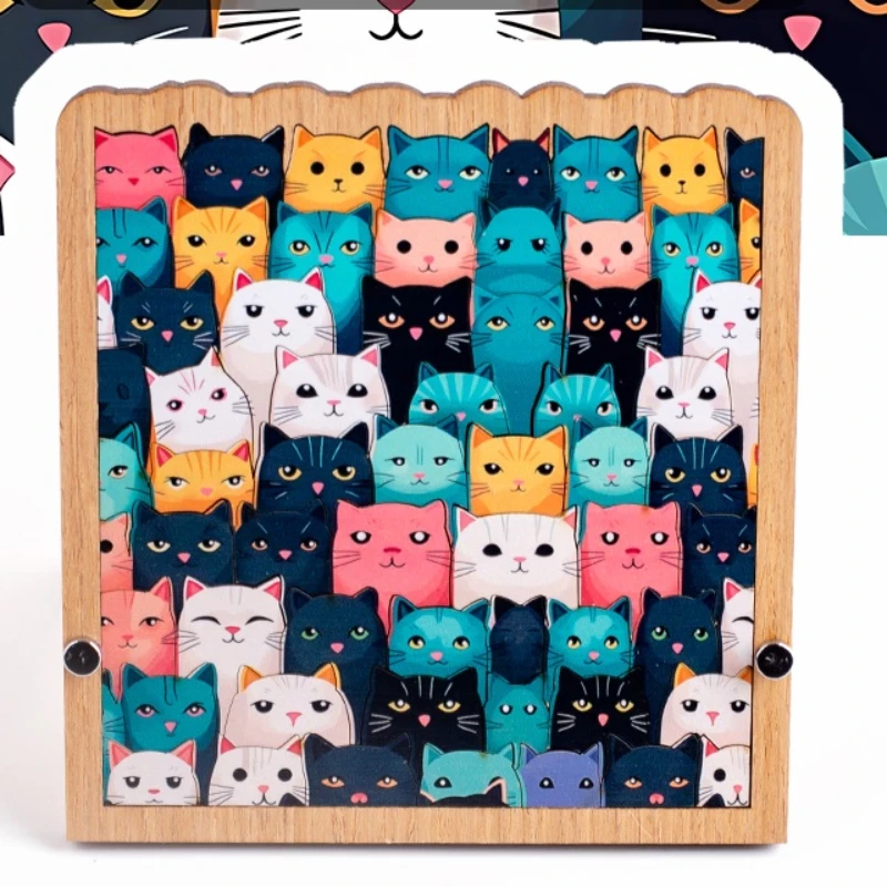 Кот 2 июня декорации Tiktok gm чрезвычайно сложные головоломки развивающие игрушки