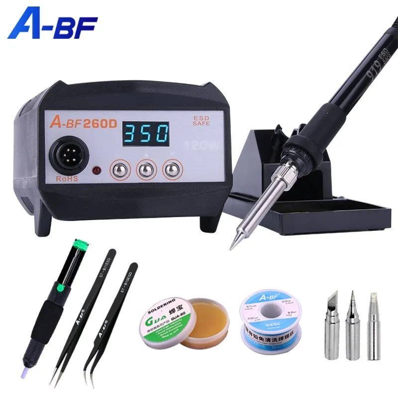 

A-BF 260D High Frequency Soldering Station Industrial Welding Machine Fast Heating Chip Welding High Power Digital Up 599 Degree