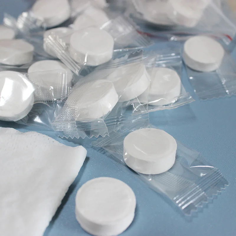 

Compressed Washcloth Disposable Towel Travel Napkin Wipe Facial Tissue