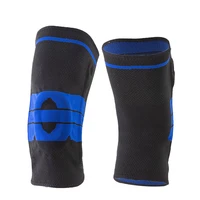 1 pcs silicone padded knee pads supports brace basketball fitness meniscus patella protection kneepads sports safety knee sleeve