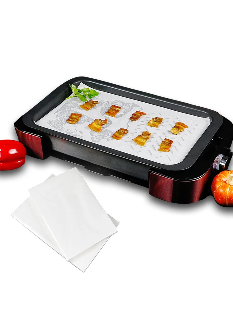 

25cmX20cm Wax Butcher Paper Food Wrapping Air Fryer Disposable Paper Liner Cooking Paper Papier De Boucherie Kitchen Trays Paper