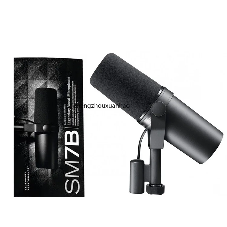 

SM7B Selectable Frequency Response Recording Podcasting Cardioid Studio Microphone Vocal Dynamic Microphone SM7B for SHURE