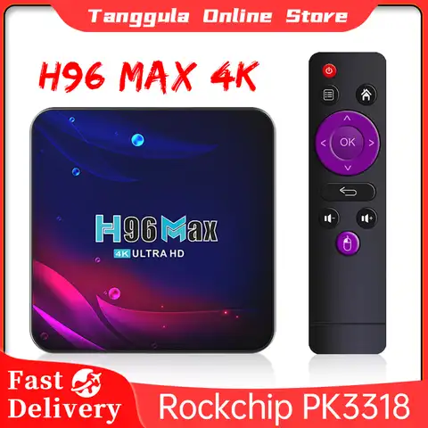 Приставка Смарт-ТВ H96 MaxSmart, Android 11, 4K, Hd, Youtube, Google Play, 5G, Wi-Fi, Bluetooth, приемник, медиаплеер, HDR, USB 3,0, 4 Гб, 32 ГБ, 64 ГБ, ТВ-приставка