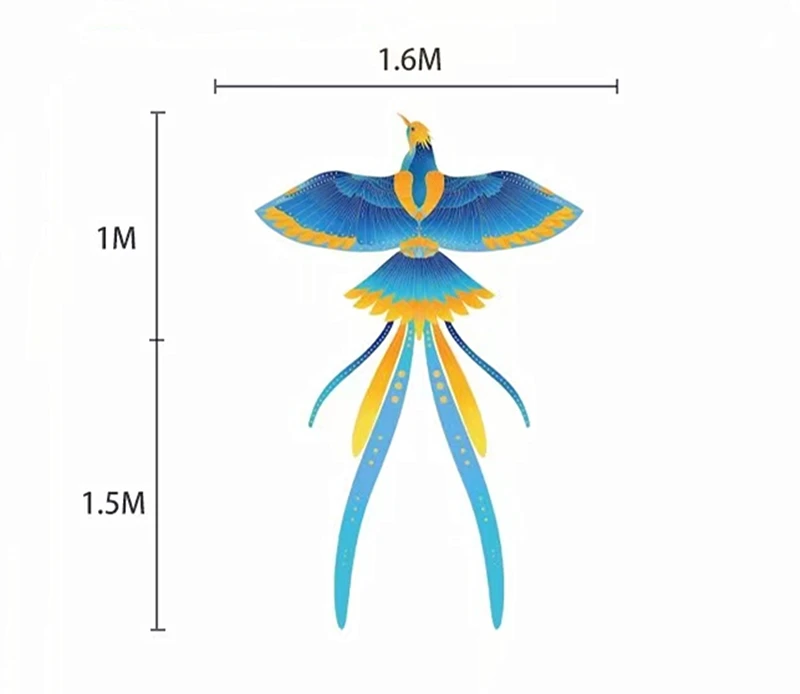 Бесплатная доставка летающие птицы воздушные змеи нейлоновая ткань ветровые для