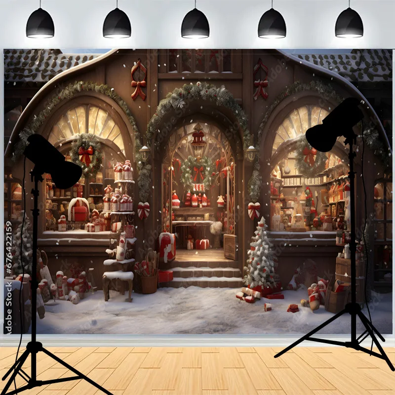 Рождественский фон для фотосъемки