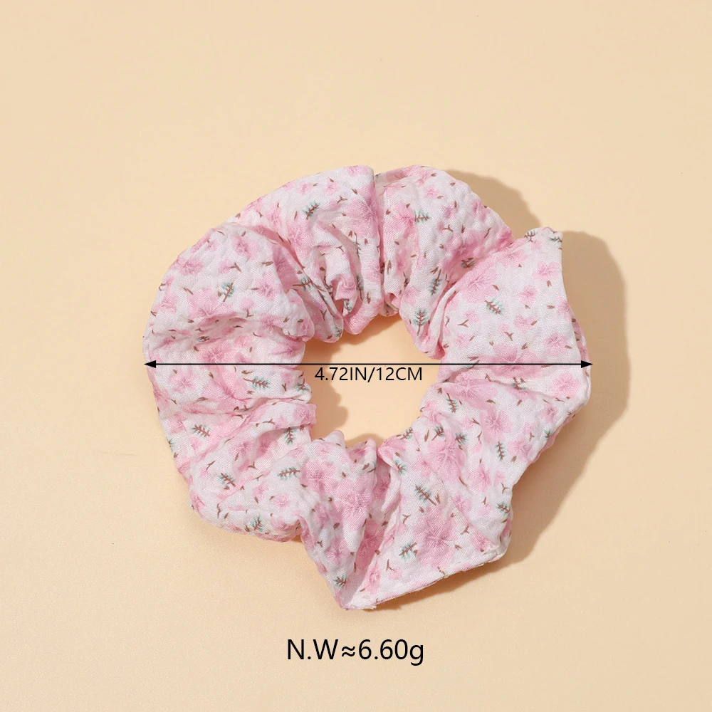 Женские резинки для волос в стиле принцессы с принтом девочек цветами Детские