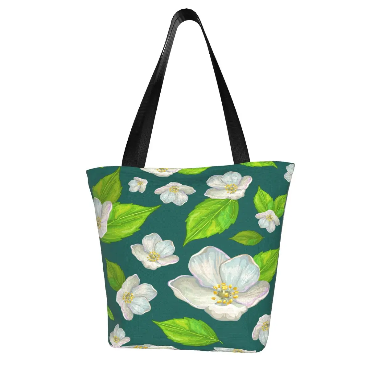 

Цветочная жасминовая сумка для женщин 2022, сумка через плечо, повседневная женская сумка-тоут