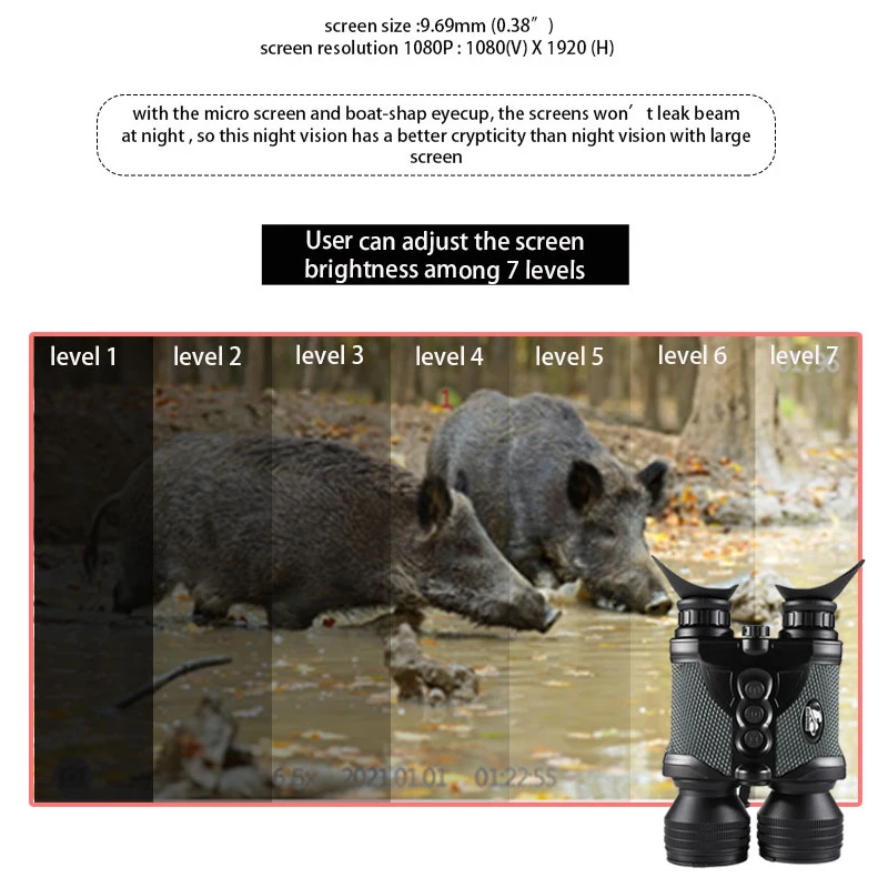 Рисунок 2 - Новый B03V-6.5-39X50 цифровой бинокль