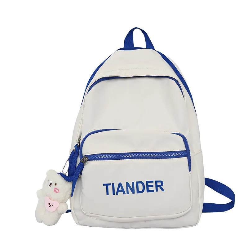 

Women's Backpack Large Female Rucksack Nylon Backpacks for School Teenagers Girls 2022 Middle School Class Bag Bagpack Mochila