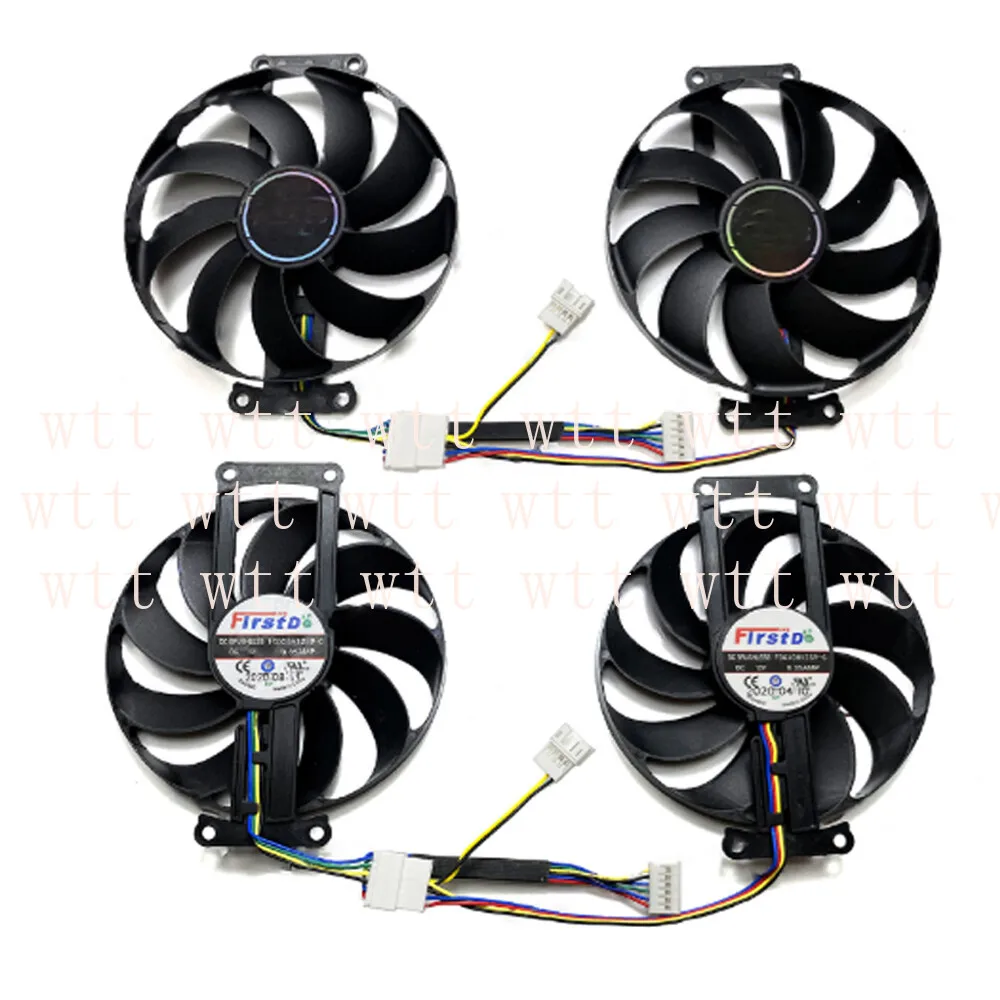 Фото Вентилятор охлаждения видеокарты FDC10H12S9-C для ASUS RTX 2070 2060 GTX 1660S DUAL MINI №3