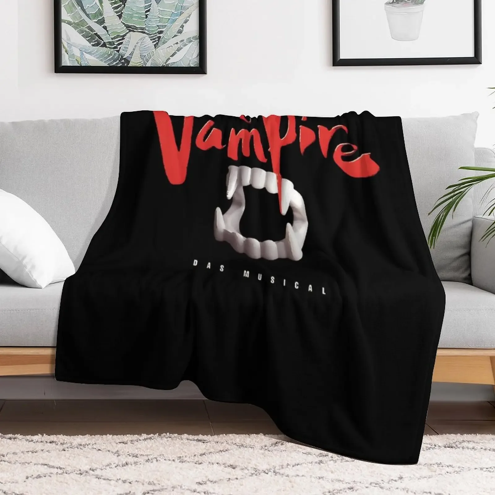 Фото Плед Tanz der Vampire, пушистый и уютный плед для домашнего декора №2
