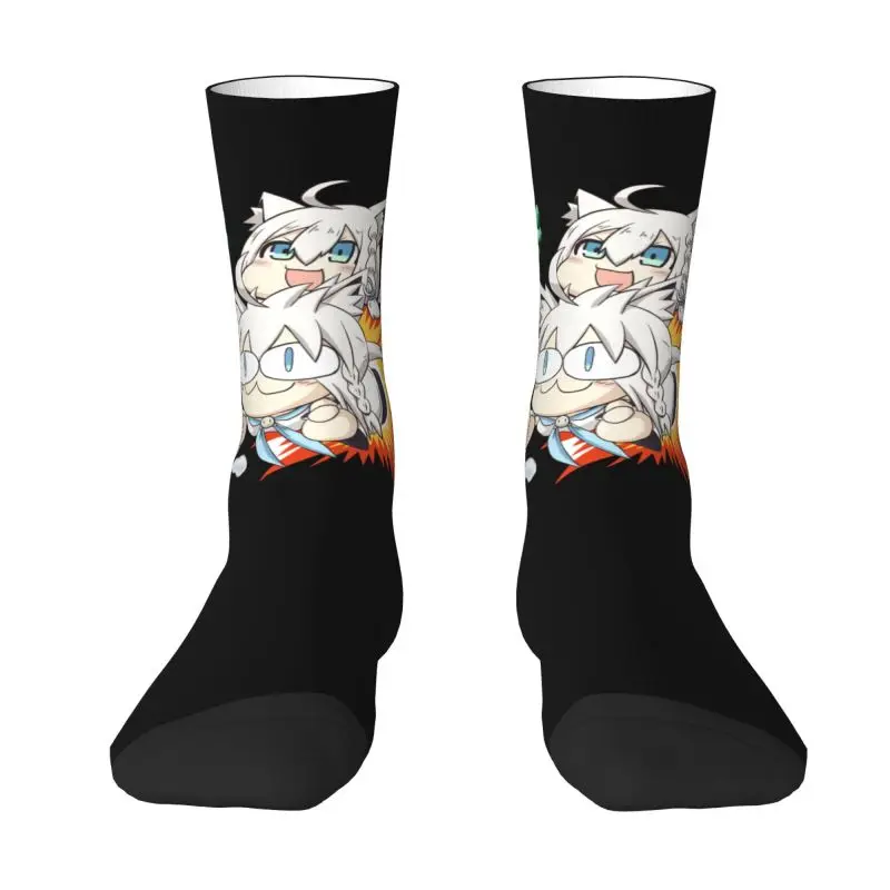 

Носки Tsukihime женские и мужские, теплые модные короткие Носки с рисунком аниме кошки для девочек Neco Arc