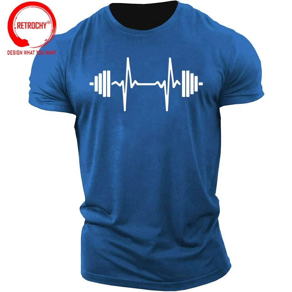 Спортивная футболка для бодибилдинга мужские свободные топы одежда мужская Y2k