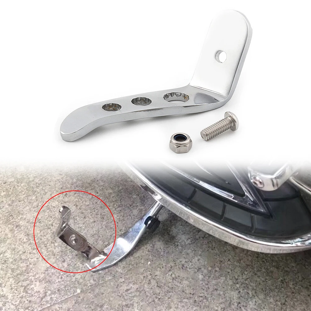 

Foot Support Parking Bar Bracket Parking Lever Bracket Soft Tail Modified Aluminium Alloy Chrome Plated And Polished