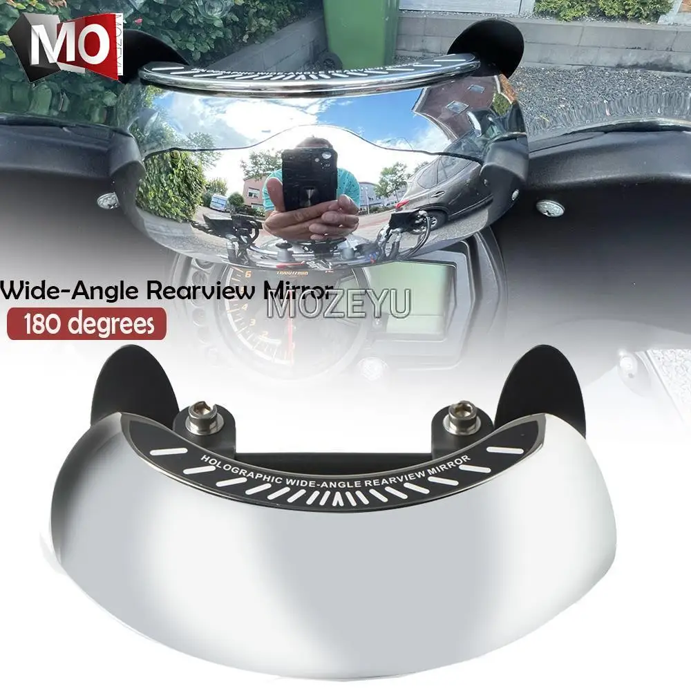 

For BMW F750GS F850GS R1250GS R1200GS Adventure 180° Degree Blind Spot Mirror Motorcycle Windshield Wide Angle Rearview Mirror