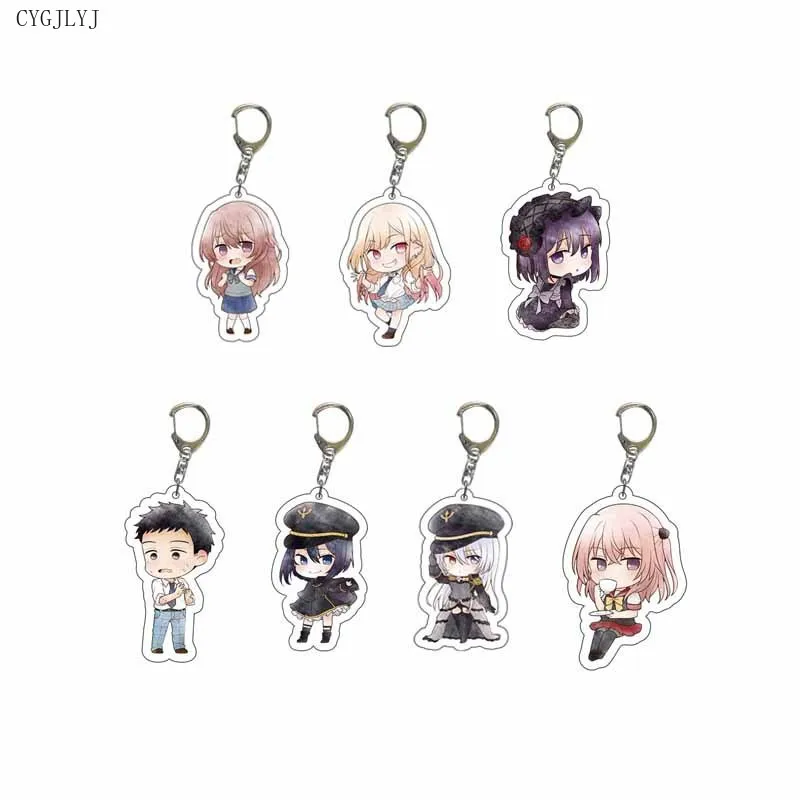 

24 шт. брелоки с Марином Китагавой Мой наряд любимый вакана годзо брелок Inui Sajuna аниме Sono Bisque Doll wa Koi wo Suru реквизит