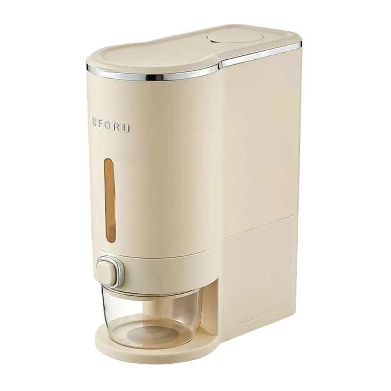 

Ящик для хранения риса Дозатор для риса Контейнер для риса Банка для хранения зерна Диспенсер для хлопьев Контейнер для корма