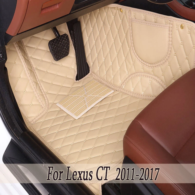 

Custom For Lexus CT 2017 2016 2015 2014 2013 2012 2011 Car Floor Mats Carpets Rugs Custom Styling Covers Auto Interior Accessori