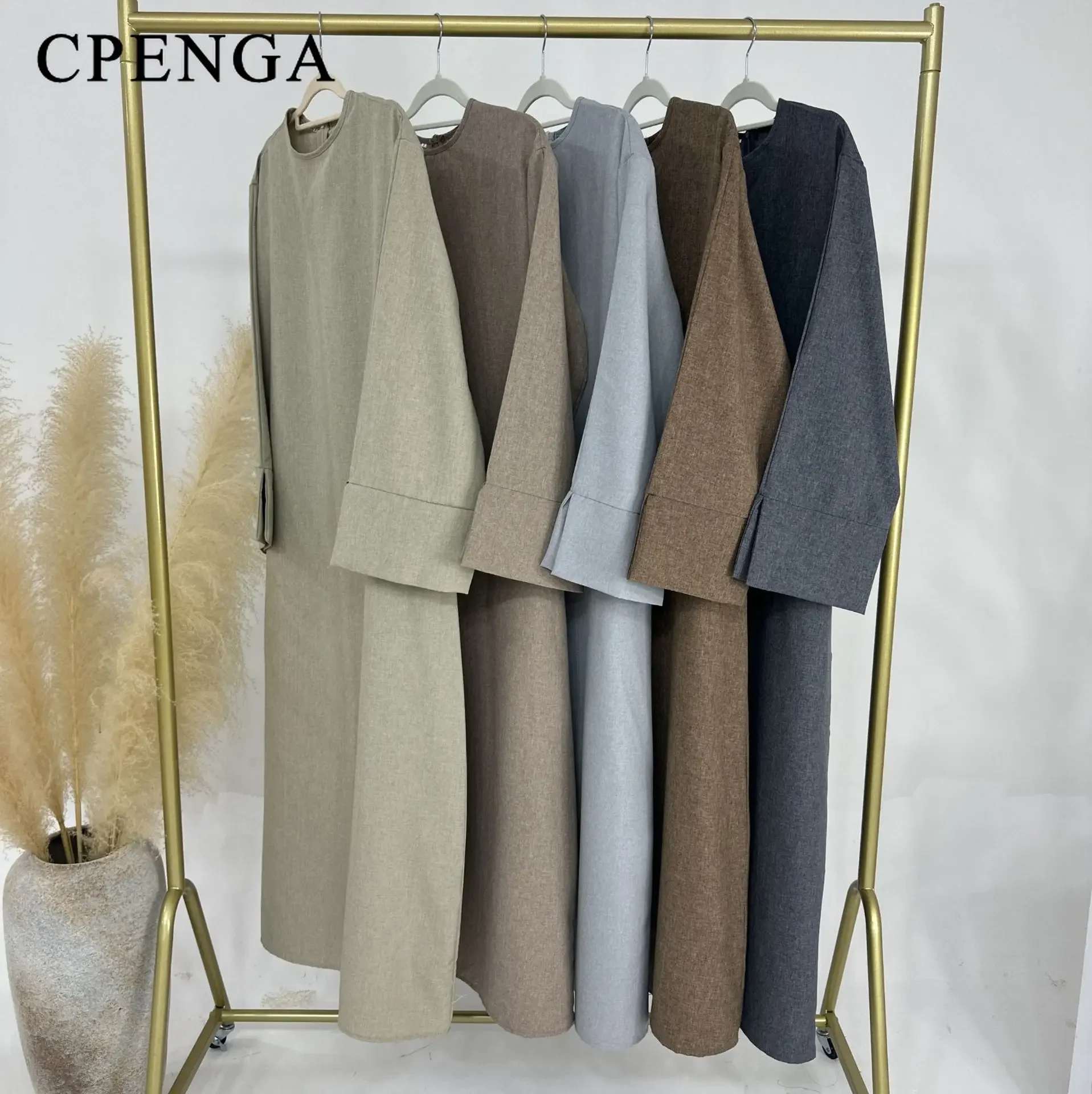 2024 Новое Дубай Абая для мусульманских женщин Ид Рамадан Скромное платье Türkiye