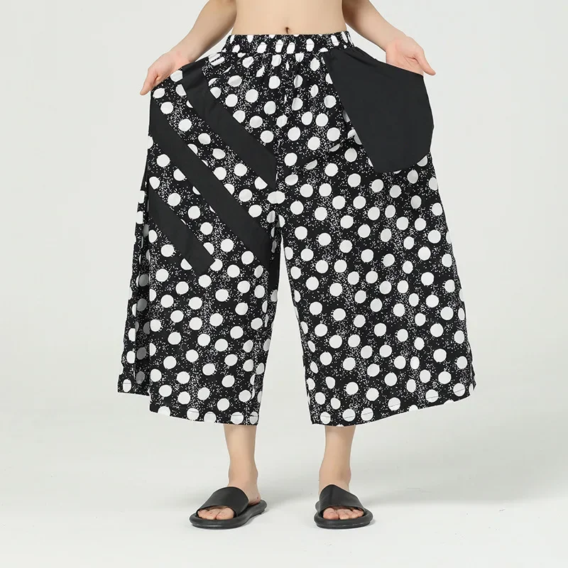 Плюс размер модная женская одежда больших размеров новинка лета 2024 свободный