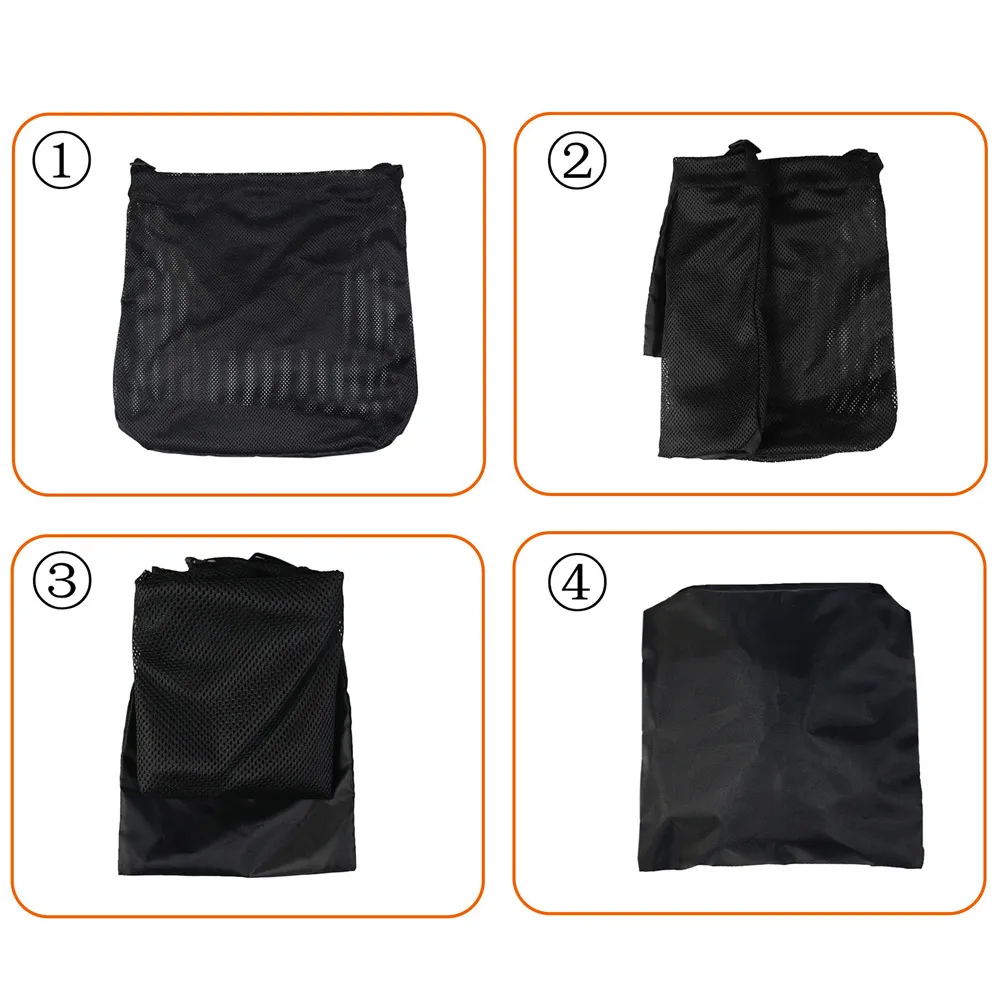

42*45cm Mushroom Picking Bag Outdoor Camping Breathable Storage Bag Foraging Bag Fruit Picking Pouch Collapsible Berry Puch
