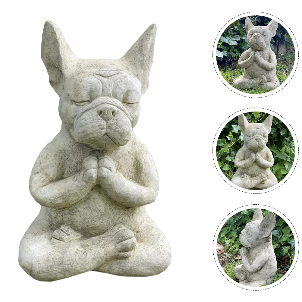 

Dog Statue Dog Figurine Dog Decoration Garden Decorative Ornament Garden Decor
