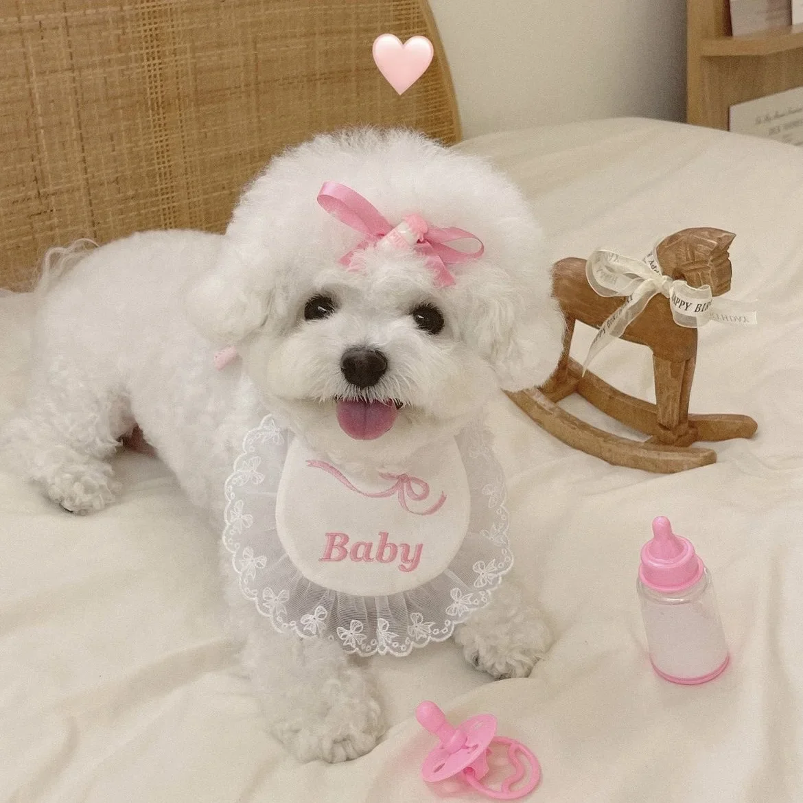 Новое милое Хлопковое полотенце INS в виде бутылочки с бантом удобное