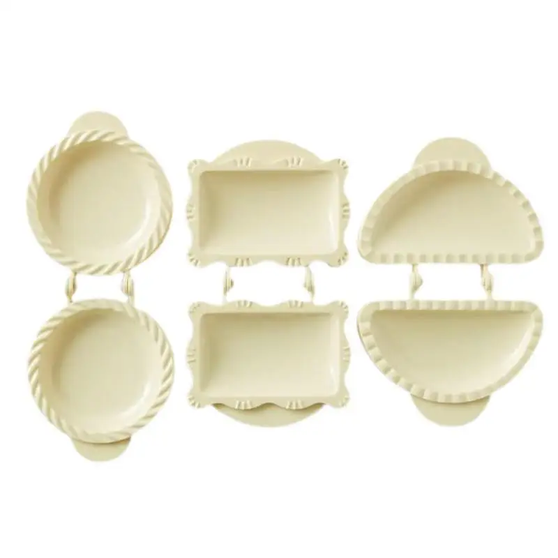 

Mini Hand Pie Molds Dumpling Press Molds Different Shapes Easy to Clean Baking Mould For Apples Pies Bananas Pies Pumpkins Pies