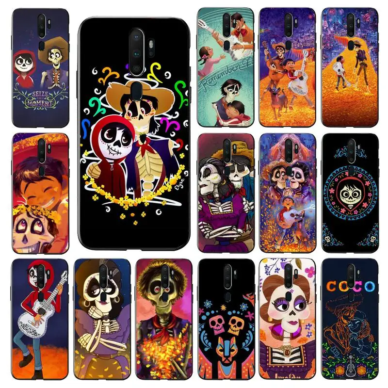 

Disney Coco Phone Case for Vivo Y91C Y11 17 19 17 67 81 Oppo A9 2020 Realme c3