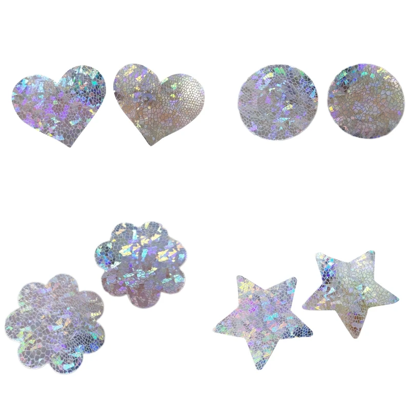 CPDD 10 Pairs Nipples Stickers Sexy Disposable Nipple Covers For Women Breast Patch Self Adhesive |