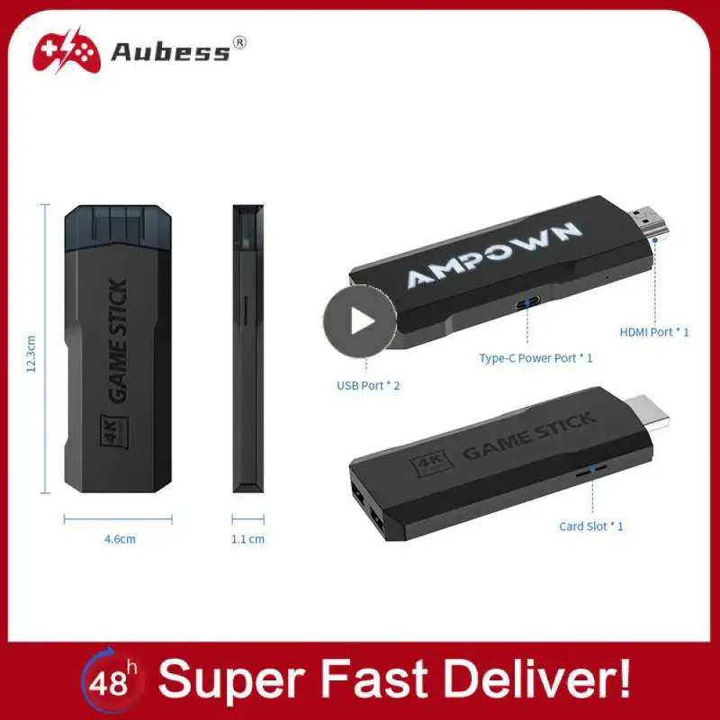 

Plastic Material Video Game Console Open Source Game Console Ultimate Gaming Experience Wireless Connections Game Box Wireless