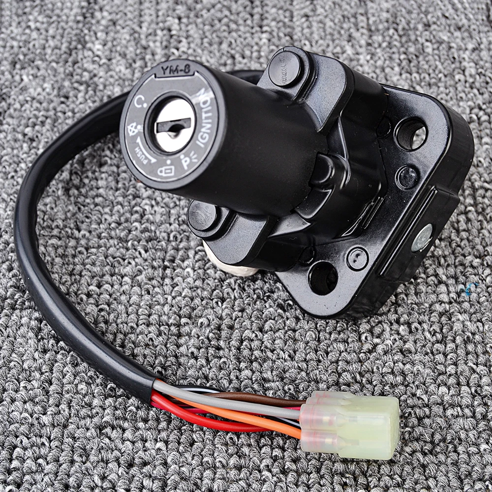 Для Suzuki DR650 DR650SE 1996-2022 Выключатель зажигания Крышка топливного бака Ключ замка