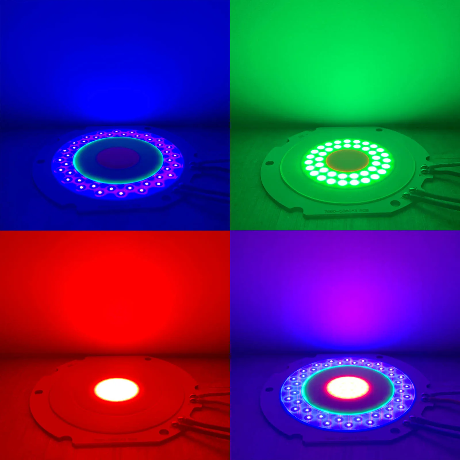 Светодиодное сценическое освещение RGB 50 Вт DC24-25V Светодиодная вспышка COB 600 мА Четыре размера Красный Синий Зеленый Праздничный бар Наружное освещение Украшение (art.: 3920ceba8e308) - 3920ceba8e308