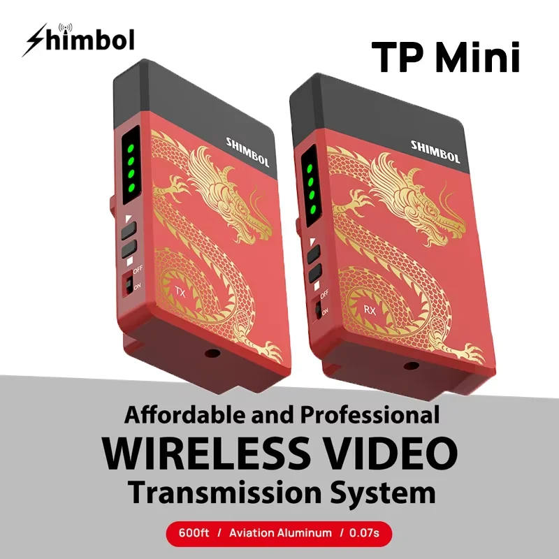 SHIMBOL TP MINI Беспроводная система приемника передачи видео 1080P HD 0 07S с задержкой