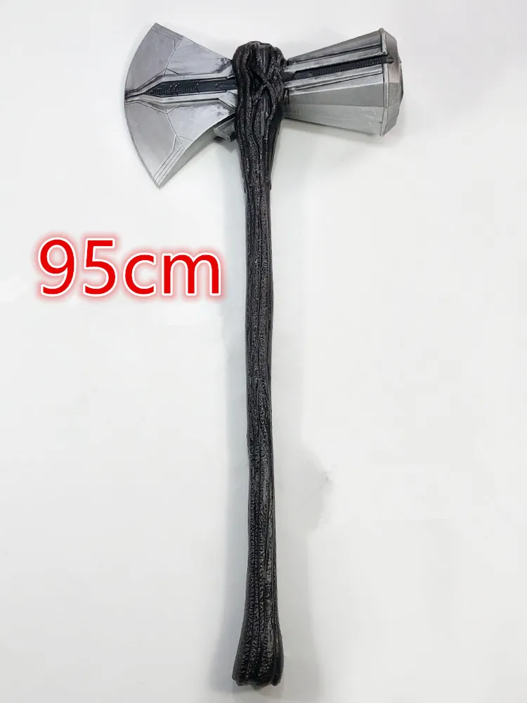 

Oversized Thor Axe Thor's Stormbreaker Cosplay Hammer Prop Weapon Avengers Superhero Thunder Battle Ver. Safety 1:1 PU Model Toy