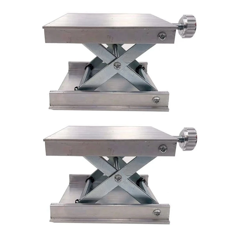 

2X 3D Wire Rack Horizontal Lifting Platform Adjustable Lifting Platform