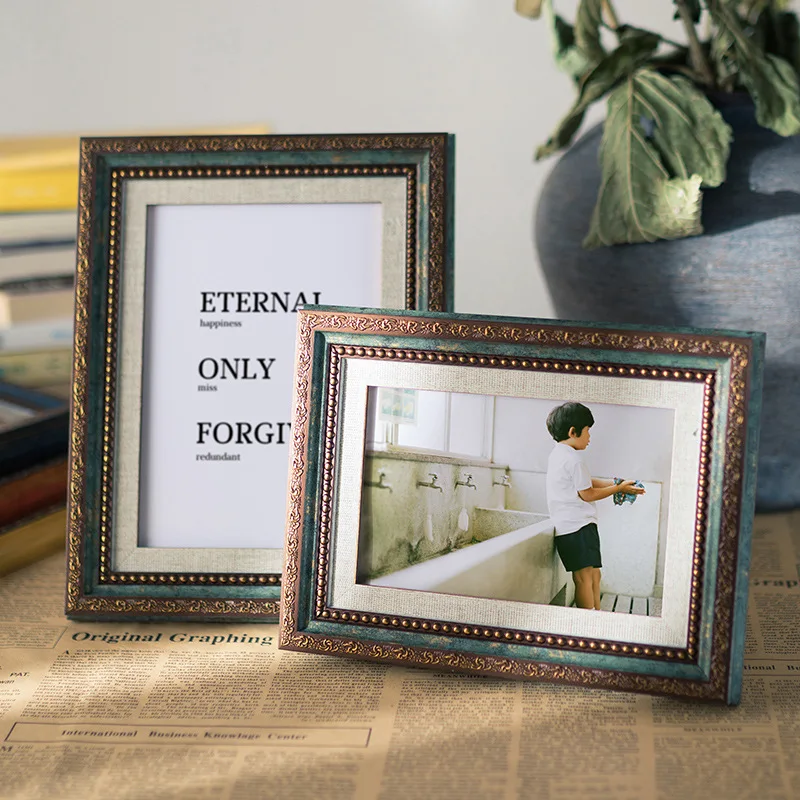 

Palace European retro photo frames wholesale 567810 inch A412 inch studio photo decorative picture frame wall frame