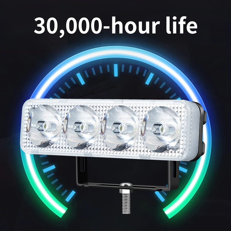 2 шт. Светодиодный прожектор для мотоцикла