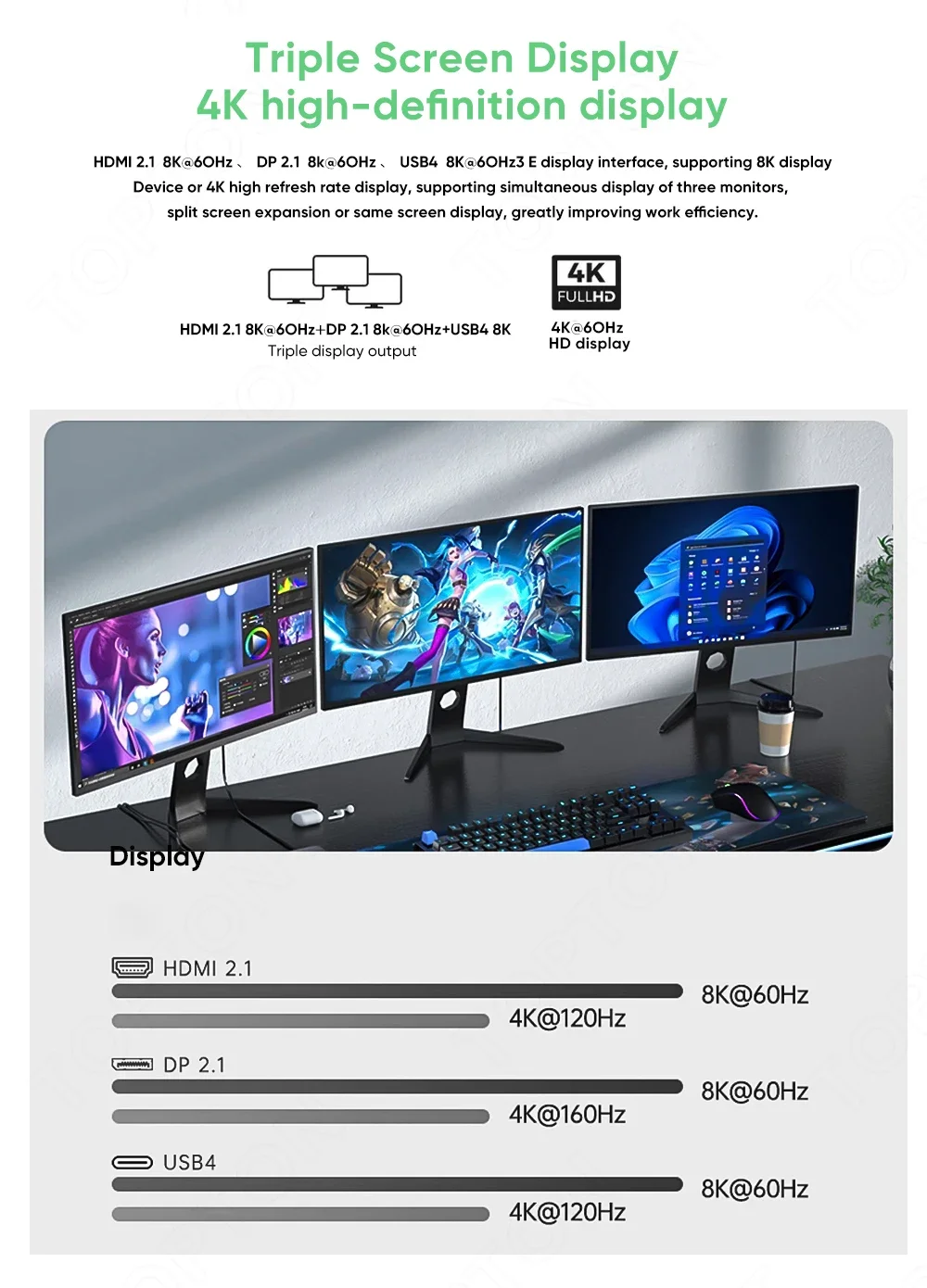 Фото Topton Intel Ultra 9 285H ES Мини-ПК Gamer 7 255H ES 5 235H ES OCuLink USB4 2x2.5G LAN 2xNVMe Настольный компьютер с Windows 11 WiFi6E №3