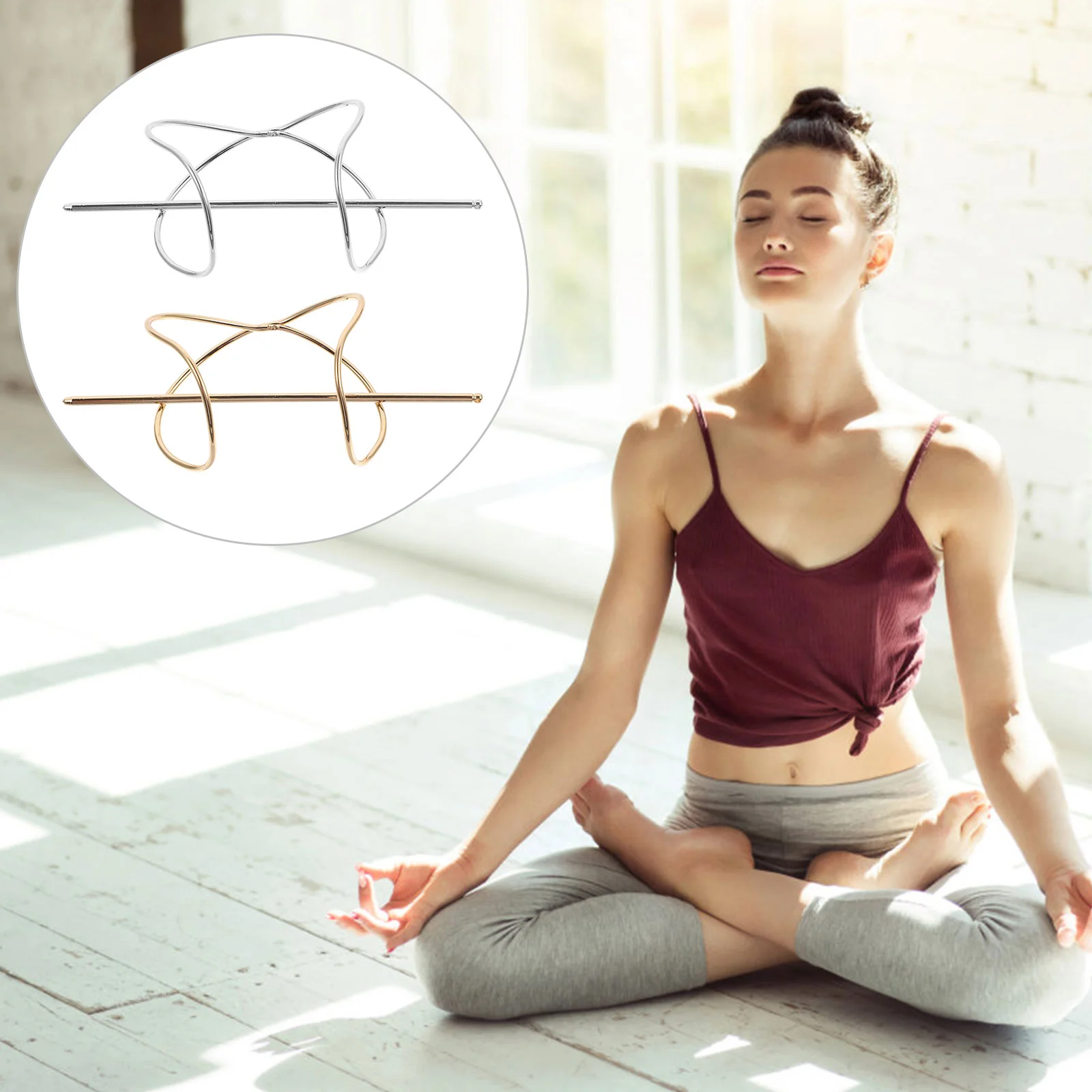 

2 шт., Винтажные заколки для волос