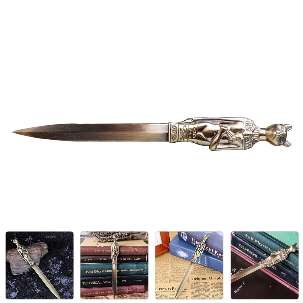 

1Pc Letter Opener Zinc Alloy Cards Paper Cutting Tool Office School Supply