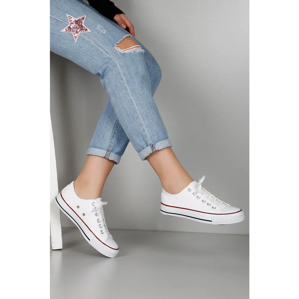 

Дорли®Женские льняные повседневные спортивные кроссовки на шнуровке с плоской подошвой 35222